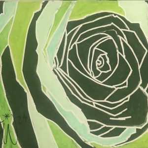 La Rosa en verdes